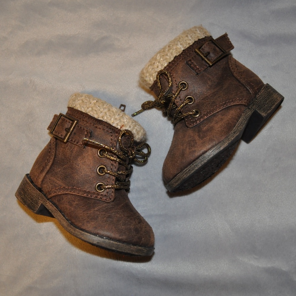 Baby Girl Boots Size 2